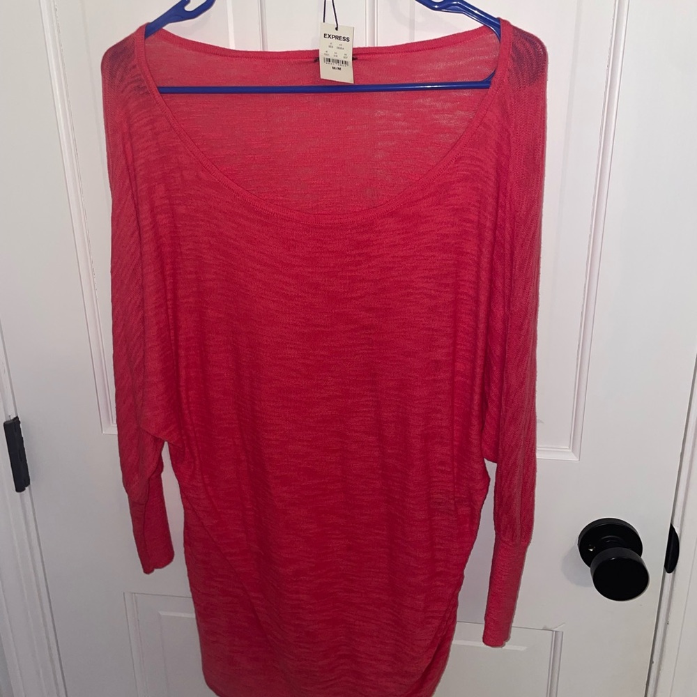 Express Women's Bright Pink Light Top